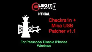 LUExclusive : Mina USB for Windows + Patched Checkra1n + Checkra1n 12 for Passcode Devices