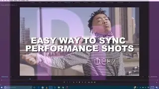 How to EASILY Sync Your Music Video Perfomance Shots to The Audio | Adobe Premiere Pro