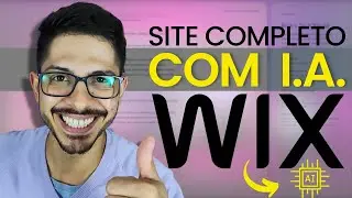 Como CRIAR um SITE em 5 Minutos com INTELIGÊNCIA ARTIFICIAL (Tutorial WIX 2024)