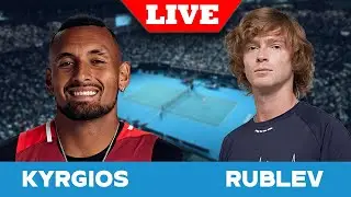 KYRGIOS vs RUBLEV LIVE - World Tennis League 2024