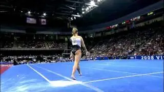 Shawn Johnson - Floor Exercise - 2008 Visa Championships - Day 2