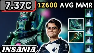 7.37c - Insania LICH Hard Support Gameplay 21 ASSISTS - Dota 2 Full Match Gameplay