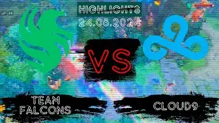 🟥А ФАЛЬКОНЫ ВООБЩЕ НА ГРАНИ ВЫЛЕТА | Team Falcons vs Cloud9 FISSURE Universe: E3 | 24.08.2024