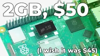 Raspberry Pi has a new 2GB Pi 5, it's $50