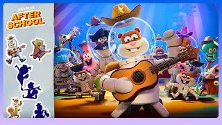 Collect Sandy's SUPER Squirrel Moves! 💥 Saving Bikini Bottom: The Sandy Cheeks Movie | Netflix