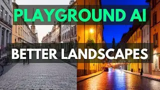 5 easy prompts to upgrade your ai art generations | Playground AI - better landscapes (Part 8)