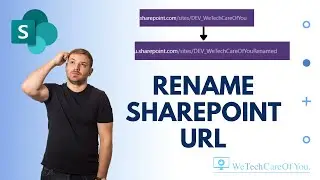 Rename SharePoint site URL -  Microsoft SharePoint