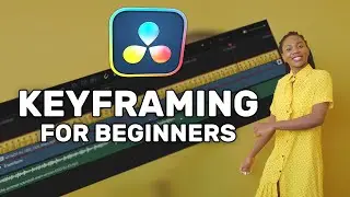 Introduction to Keyframes for beginners in Davinci Resolve