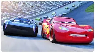 Cars 3 Lightning McQueen Vs Jackson Storm (2017) Disney Pixar Animated Movie HD