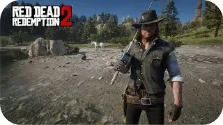 John Fishing with Jack Red Dead Redemption 2 Original John Marston Mod Model Swap