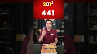 Trick of Square 📌🍟 for 2-3 Digit Number 🧠🙋🏼‍♂️ #mathstricks #square #mathsbook #mathsbyrajasir