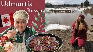 Exploring Udmurtia, Russia // spring drift ice rituals 🧊🌱