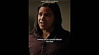 Barry failed to save Cisco in another timeline 