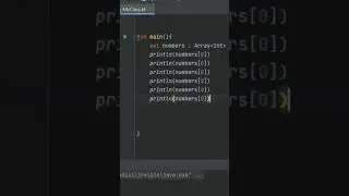 Array in Kotlin #shorts #short #shortvideo #shortfeeds #coding #codinglife #kotlin #developer