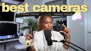 Best Cameras for Content Creators in 2024 | Beginner Friendly