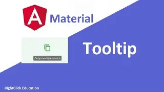 Angular Material Tooltip | Angular Material Tutorial 29