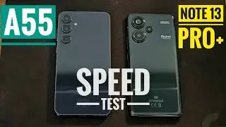 Xiaomi Redmi Note 13 Pro+ VS Samsung Galaxy A55 SPEED TEST