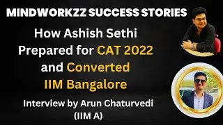 How did  Ashish  Convert IIM Bangalore! Tips for freshers! #cat2023 #results