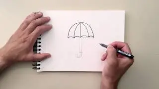 How to Draw an Umbrella