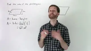 10 2 Video 1 Area of a Parallelogram