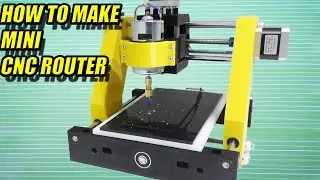 Mini CNC Router. Фрезеровка без пыли и шума