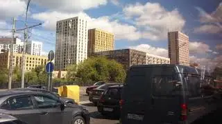 Типичные пробки на шоссе Энтузиастов в область - ползем к метро Авиамоторная