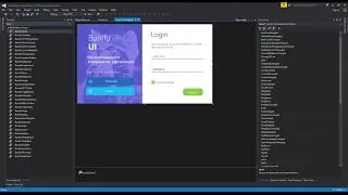 PART 1 - c#,VB.NET Modern Material Login with Bunifu UI Winforms (Flat Design) - 現代設計用戶界面