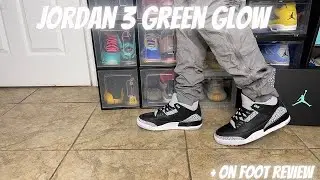 Air Jordan 3 Green Glow Review + On Foot Review & Sizing Tips