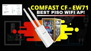 Comfast Cf-Ew71  Access Point (AP) Setup for Piso wifi Vendo Machine