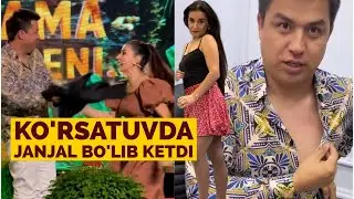 AKTRISA NILUFAR HAMIDOVA VA ZOR TV BOSHLOVCHISI MARUFXOJA VIDEOSI TARQALDI