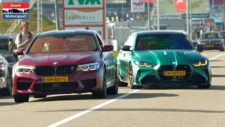 Sportscars leaving German Car Show! - M3 G-Power, 750HP 2.5 Octavia RS, BRABUS 800, 1M Coupe, RS7,..