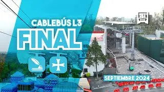 ¡El FINAL! Así luce el CABLEBÚS de CHAPULTEPEC a SEMANAS de su APERTURA | Avance Septiembre 2024
