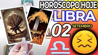 ❌𝐌𝐔𝐈𝐓𝐎 𝐂𝐔𝐈𝐃𝐀𝐃𝐎 ❌ Libra ♎ 2 Setembro 2024 | Horoscopo do dia de hoje ♎ Tarot Libra