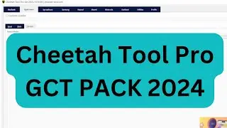 Cheetah Pro Tool Using GCT Pack FREE