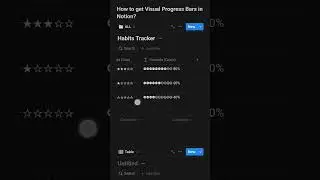 How to get visual progress bars in 