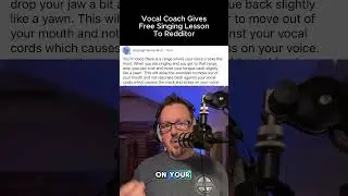 Redditor Gets Free Singing Lesson | Check This Out! #shorts #singinglessons #learntosing #vocalcoach