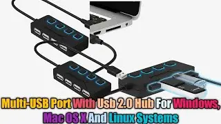 A great little multi-USB port with Usb 2.0 hub for Windows, Mac OS X and Linux systems | #Shorts