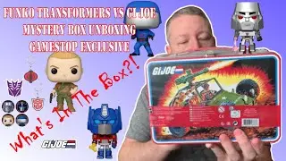 Funko Transformers Vs GI Joe Mystery Box Unboxing | Gamestop Exclusive | Pop! Figures + More