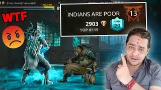 SHAMELESS PLAYER 😡 Got humiliated for Disrespecting INDIANS || Shadow Fight 4 Arena