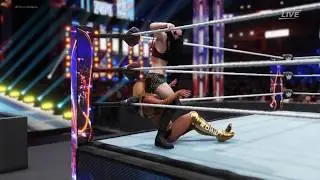 WWE 2K20 Gameplay - Paige StinkFace