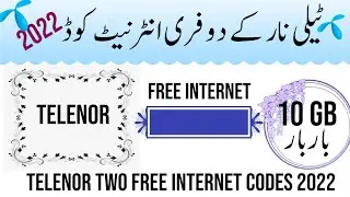 Telenor FREE INTERNET | Telenor FREE INTERNET CODE 2022 | TELENOR FREE INTERNET VPN