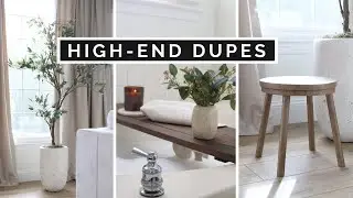 HOMEGOODS VS THRIFT STORE | DIY HIGH END HOME DECOR DUPES ON A BUDGET