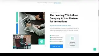 Izeetak  IT Solutions and Services WordPress Theme startups development