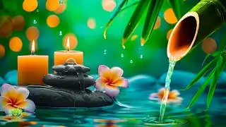 Relaxing Music for Healing | Water Sound, Meditation Music, Bamboo,Calming Music, Nature Sounds, BGM