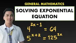 Solving Exponential Equations | How to Solve Exponential Equations | General Mathematics