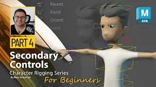 Character Rigging for Beginners: 04 Secondary Controls