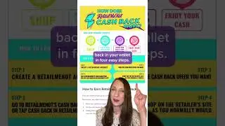 GET PAID TO SHOP Earn Cash Back When You Sign Up for a RetailMeNot Account | #cashback #earnmoney