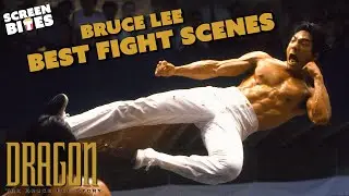 Bruce Lee Best Fight Scenes | Dragon: The Bruce Lee Story (1993) | Screen Bites