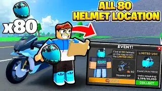 ALL 80 MOTO HELMET LOCATION IN CAR DEALERSHIP TYCOON! (YASAMO GP)