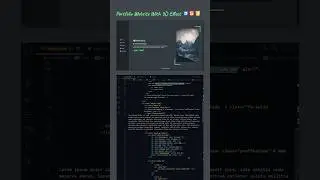 3D effect(HTML, CSS, JS)